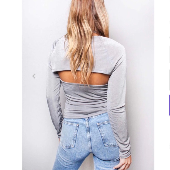 2/$20 Two piece set, halter top with blazer - Picture 7 of 9